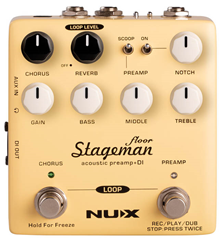 NuX Stageman Floor Acoustic Preamp DI  