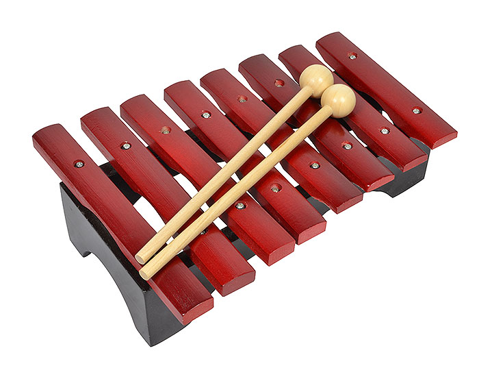 Xylophone Bell Instrument de musique 8 notes Xylophone en bois