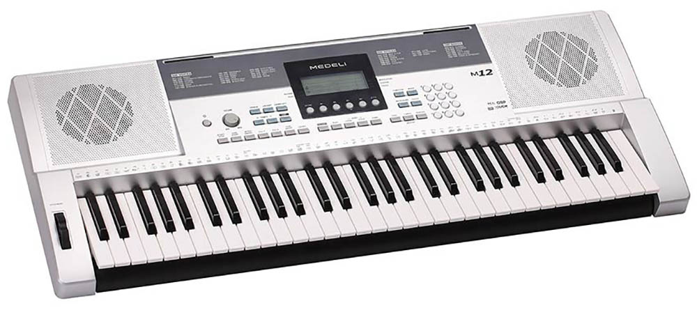 Medeli 61 Key Portable Electronic Keyboard - Electronic Keyboards