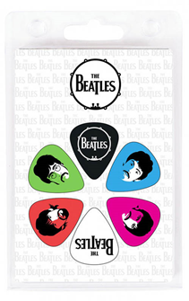 Beatles 6 Guitar Picks Pack - Choice%2 