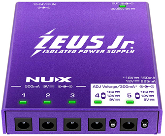 NUX Zeus Jr Guitar Pedal Mains Power%2 