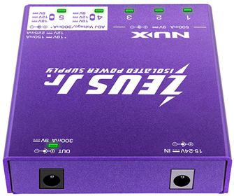 NUX Zeus Jr Guitar Pedal Mains Power%2 