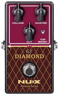NUX 63 Diamond Overdrive Guitar Effects% 