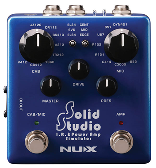 NUX Solid Studio IR & Power Amp Si 