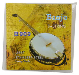 Banjo 6 String Set Coated Copper Alloy 