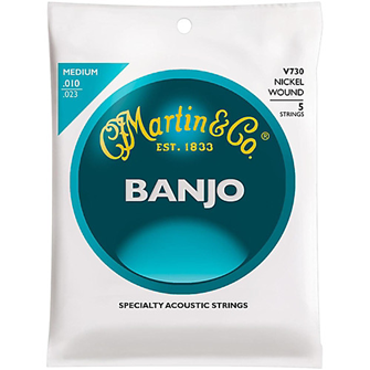 Martin V730 Vega Banjo Strings Medium 