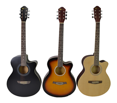 Acoustic Guitar in Choice of Colour 