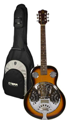 Resonator Guitar and Gig Bag by Bryce 