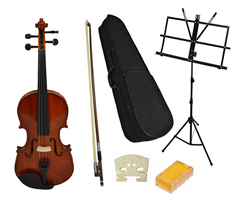 Student 3/4 Violin and Music Stand by% 