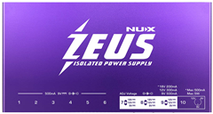 NUX Zeus Guitar Pedal Power Supply 