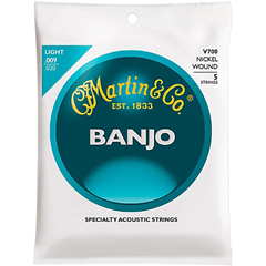 Martin V700 Vega Banjo Strings Light 